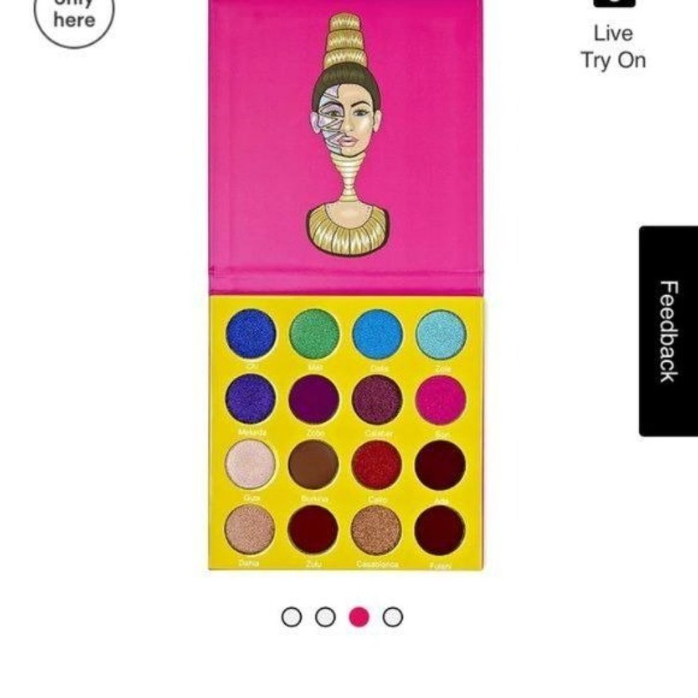 JUVIA’S PLACE Eyeshadow Bundle The Nubian 2 and The Masquarade Mini Palette NWT - Picture 6 of 14